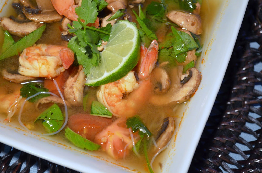 Tom Yum Soup With Shrimp