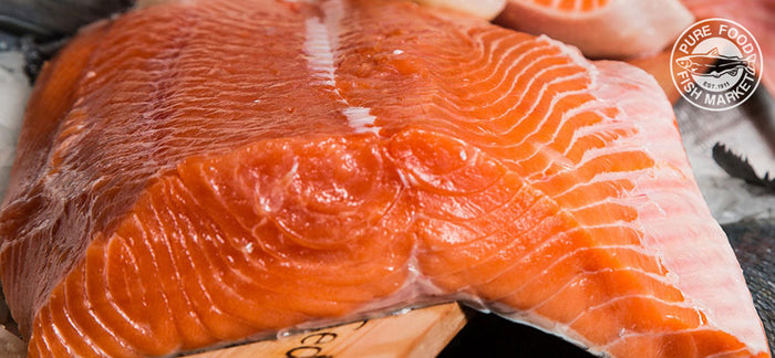 PRE ORDER! Fresh Copper River King Salmon Fillet (Wild).. SHIPS MAY 20TH