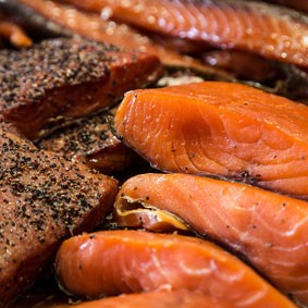How long our Smoked Salmon lasts in and out of the fridge and can it be frozen?