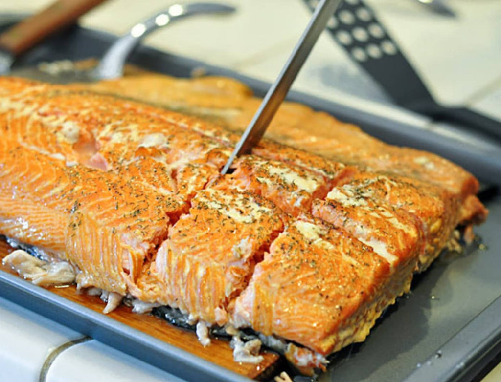 Cedar Planked Salmon from the Grill