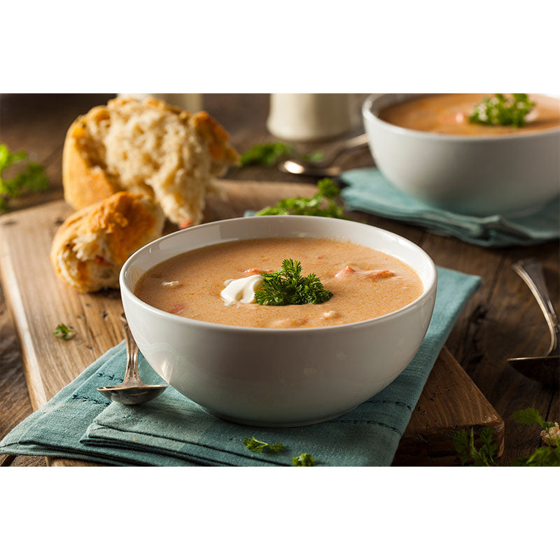 CREAMY LOBSTER BISQUE, SOUP, SEAFOOD