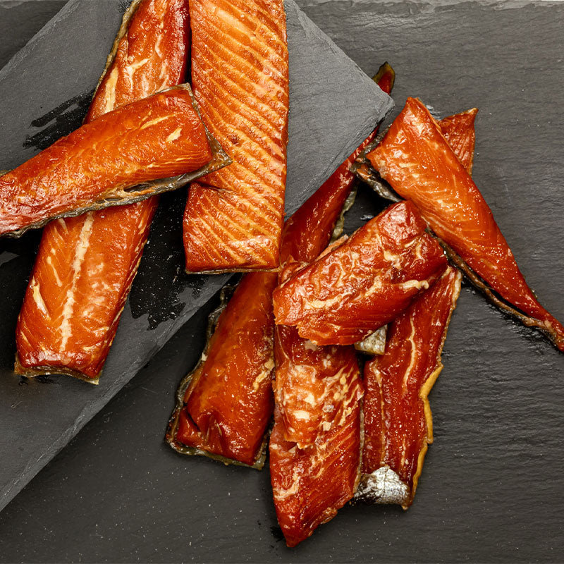 Buy Smoked Alaskan Sockeye Candied Salmon Online – Pure Food Fish