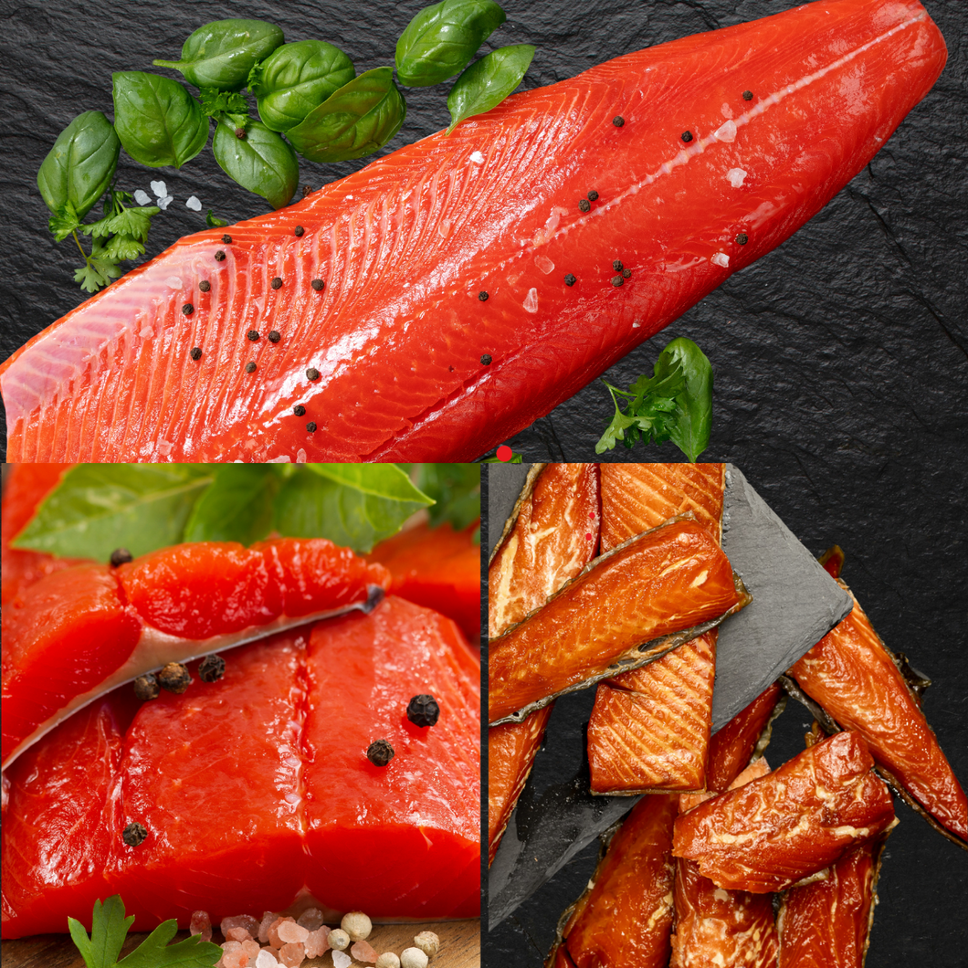 Copper River Salmon Party Pack! Shipping included! Not eligible for Promotions