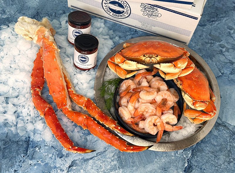 Crab & Shrimp Zero-Prep Party Pack – Pure Food Fish Market