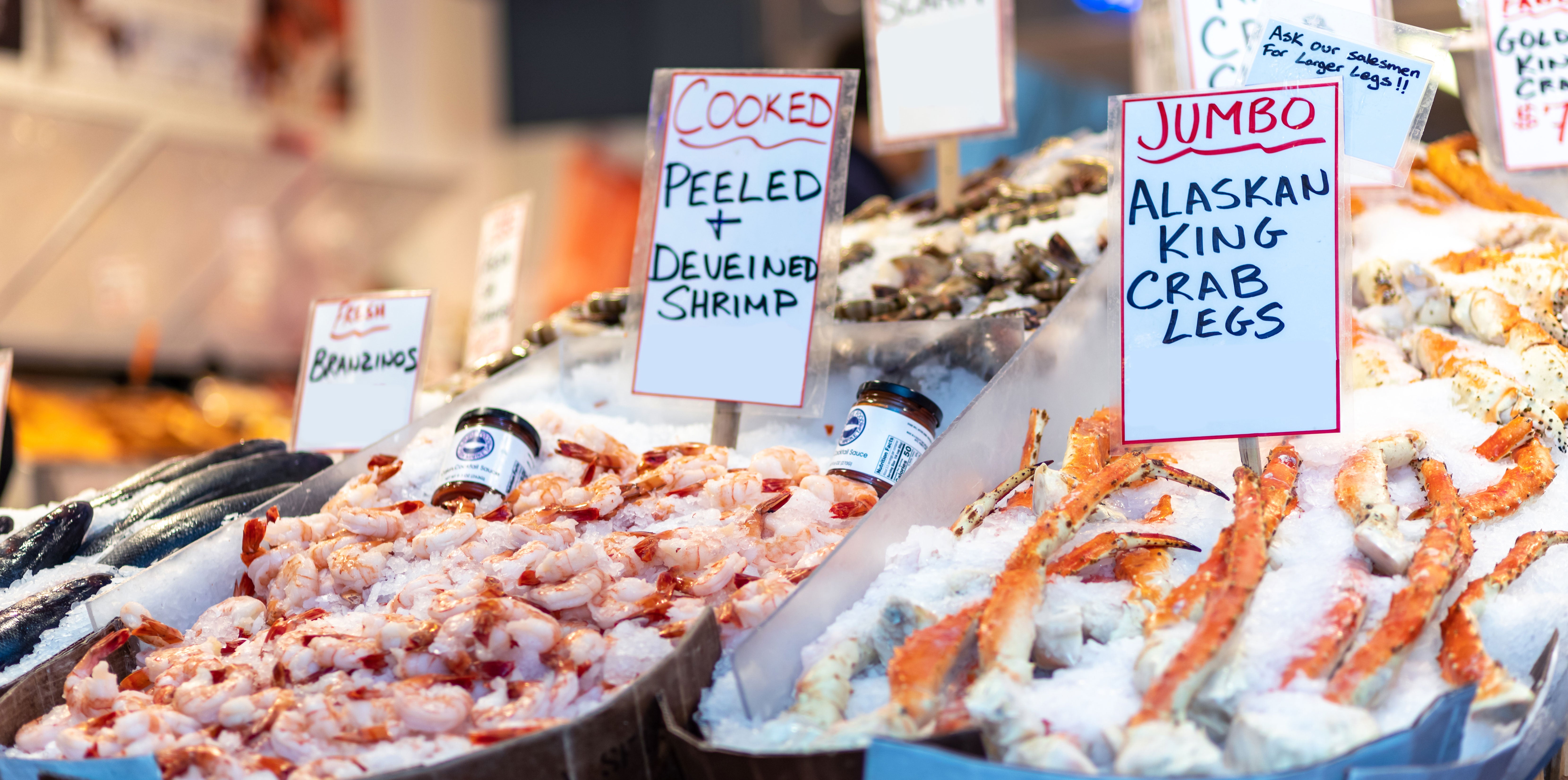Fresh Seafood Display The Fresh Seafood Display Picture Of La Nuova