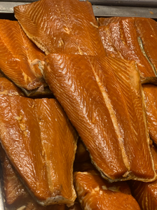 Fresh Alderwood Smoked Salmon TAILS ONLY.