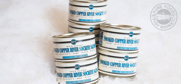 Alderwood Copper River Wild Sockeye Salmon (5.5 oz cans)
